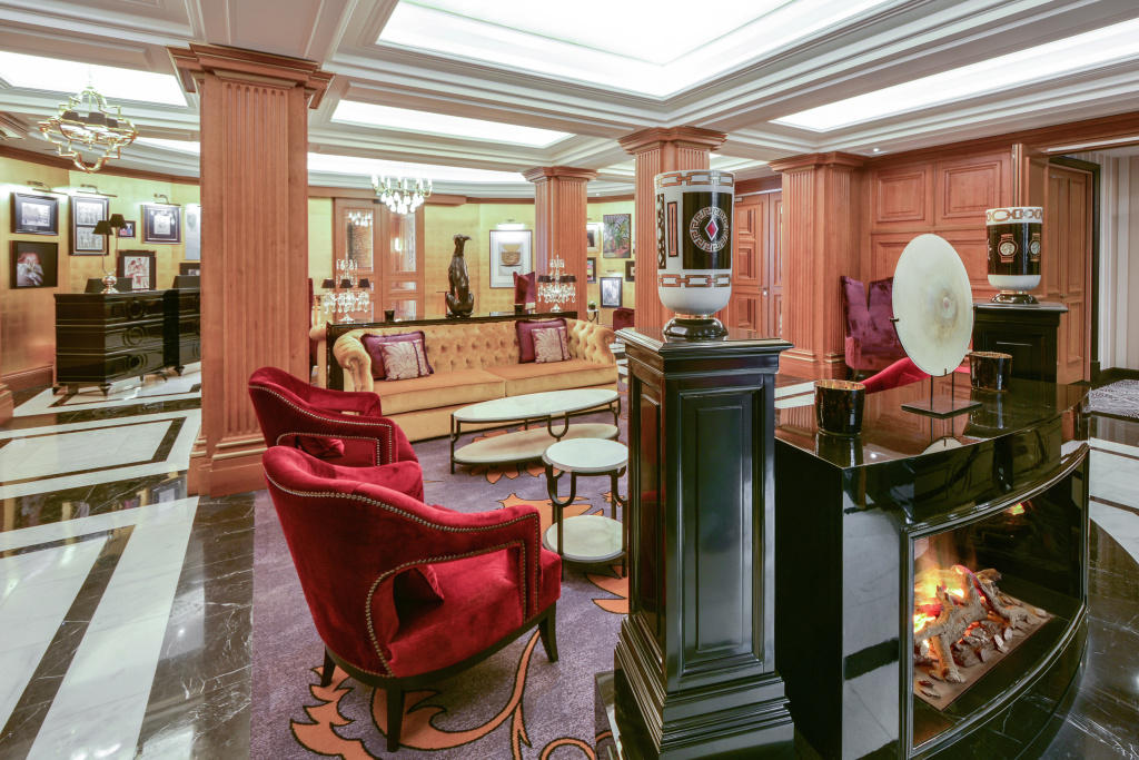 Casino-ruimte met lounge